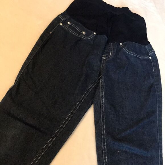 Bella Vida Bling Trimmed Maternity Jeans - Size S - Picture 6 of 12